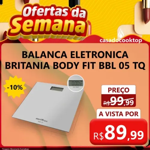 BALANCA ELETRONICA BRITANIA BODY FIT BBL05TQ 066505006