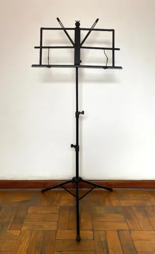 Estante Saty Suporte Partitura Livro Articulável Dobrável