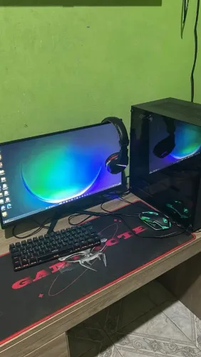 Vendo computador gamer Pichau balam,AMD Ryzen 5 4600g,16gb DDR4,SSD 240 gb (vendo ou troco