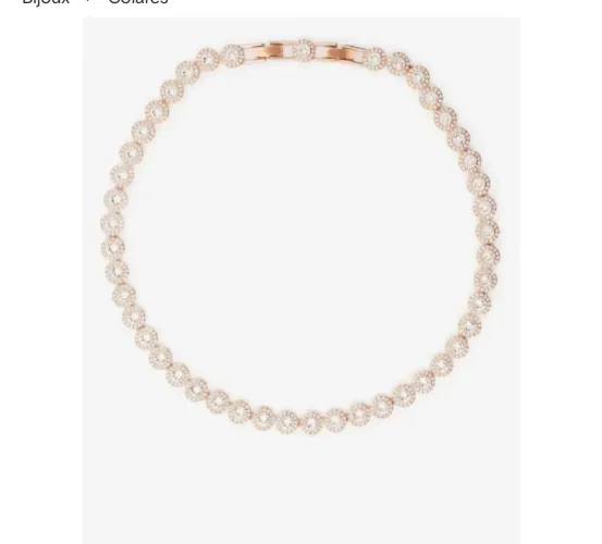 Cordão Swarovski