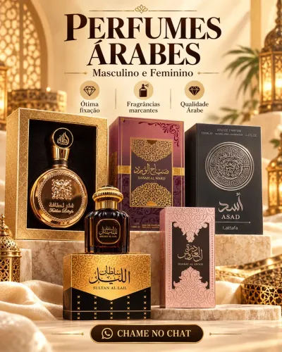 Perfumes Árabes Importados - Lattafa Asad, Fakhar e Outros