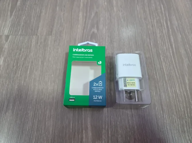 Carregador USB Rápido Intelbras 