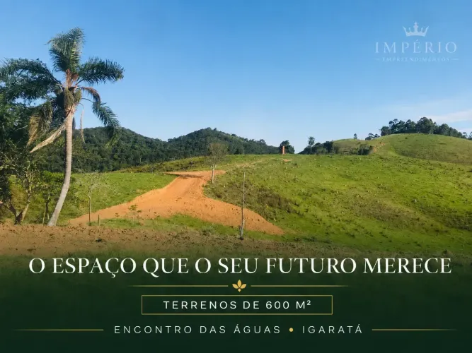 Terreno de 600m² no Encontro das Águas