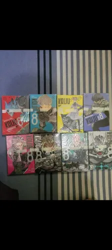 Mangá Kaiju No. 8 - Volumes 1 a 8 (Editora Panini)