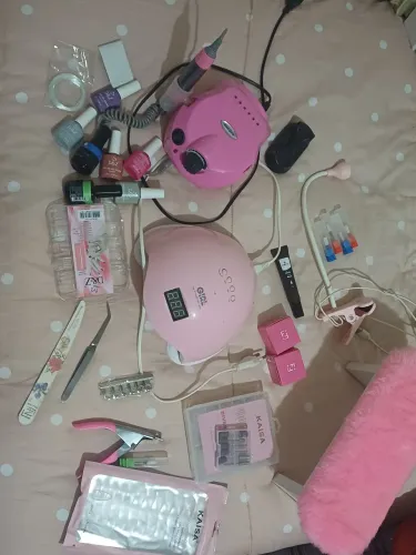 Kit de Alongamento de Unhas