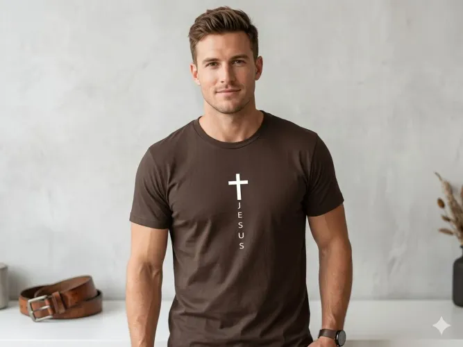 Camisa cristã Jesus 
