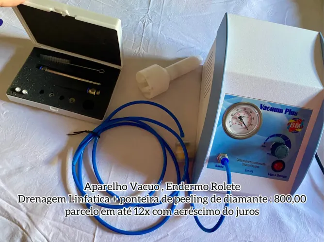 Aparelho de Vácuo com ponteira de diamante