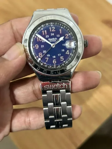 Relógio Swatch Irony Swiss Made Original em Aço - Excelente Estado
