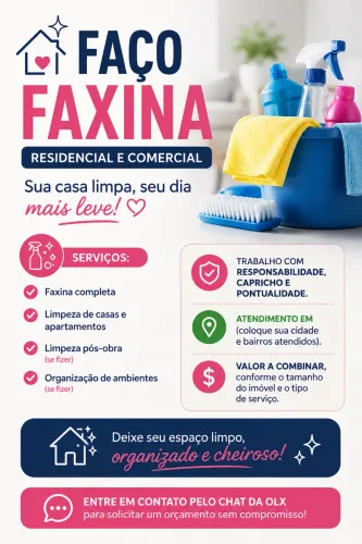 ? SUA CASA MERECE ESSE CUIDADO! ?