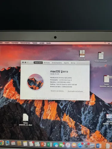Macbook Air 2014 256gb Intel Core i5