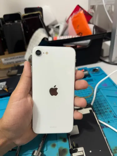 Carcaça iPhone SE 2020 2 geração branca original