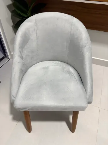 Poltrona veludo premium