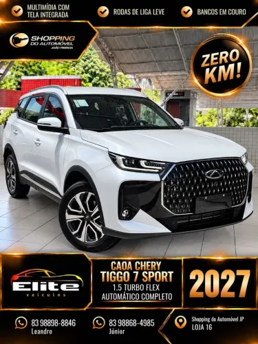 Chery Tiggo 7 Sport 1.5 Turbo Flex 16V Aut. 2027