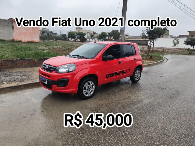 Fiat Uno Attractive 1.0 EVO Fire Flex 8V 5P 2021