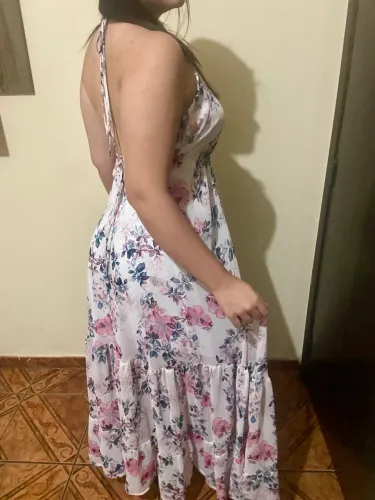 Vestido longo da Babita novos nunca usados 