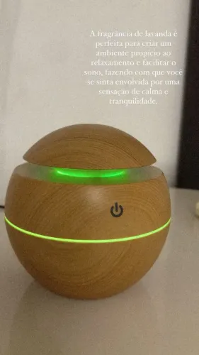 Difusor Elétrico com led e  óleo essencial