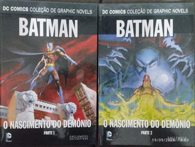 HQ quadrinhos DC Batman O Nascimento do Demonio