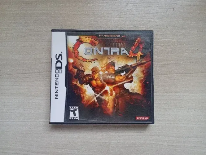 Contra 4 ORIGINAL completo para Nintendo DS