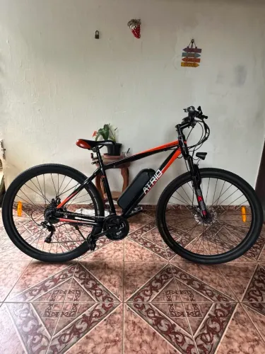 Bike aro 29 elétrica atrio Santiago top e toda original 