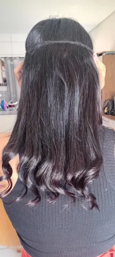 Cabelo humano 43 ctm 200gramas