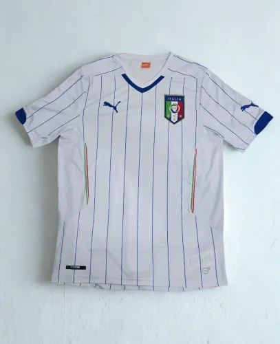 Camisa Itália puma away 2014 / 2015 branca