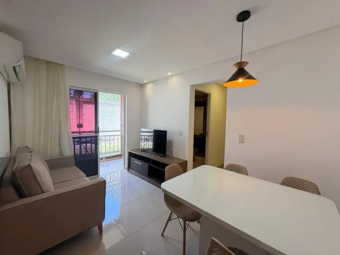 Aluguel de Apartamento Mobiliado | 2 Quartos | Suíte | 60m² | Pronto para Morar