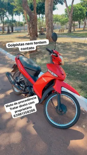 YAMAHA CRYPTON 115 2011 - OPORTUNIDADE - MOTO ECONÔMICA.GOLPISTA NEM TENTEM CONTATO