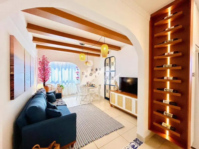 Apartamento residencial mobiliado à venda no Bairro Pampulha, em Uberlândia