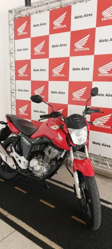 Moto fan 160 24/24 vermelha único dono