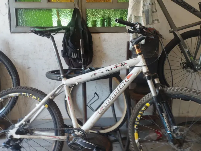 Bike 26 com peças Shimano alívio