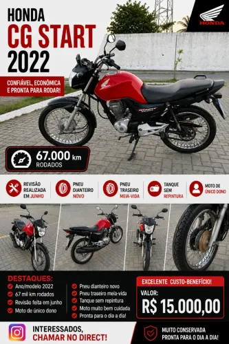 Honda CG Start 160 2022
