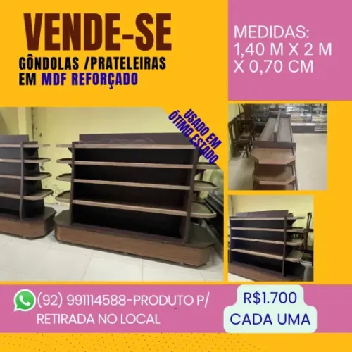 Prateleiras/Gôndolas