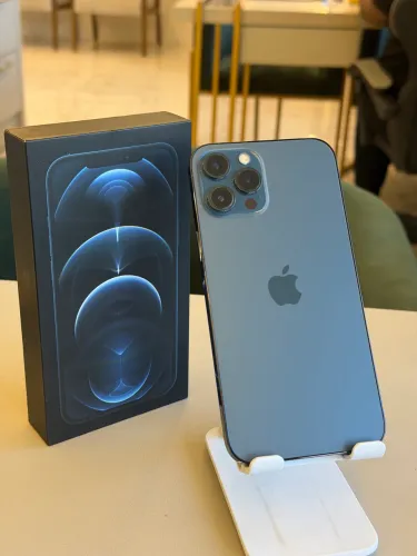 iPhone 12 Pro Max 128gb Azul Semi Novo | Loja Física
