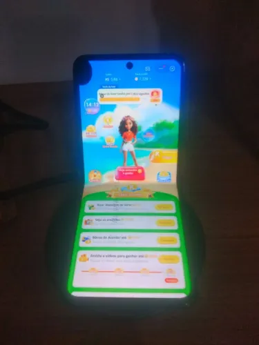 Zflip 3 5G 128gb 8RAM usado ler anuncio