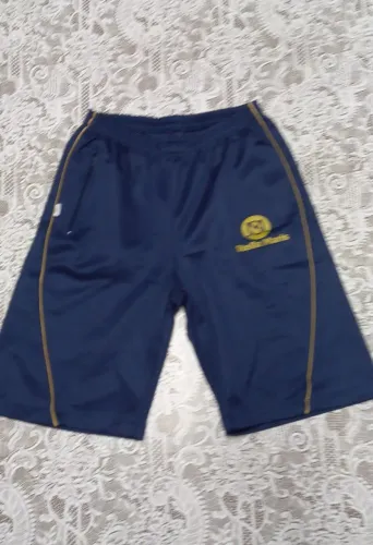 1 BERMUDA DE UNIFORME COLÉGIO STELLA MARIS (CURITIBA) FUNDAMENTAL II (AZUL)