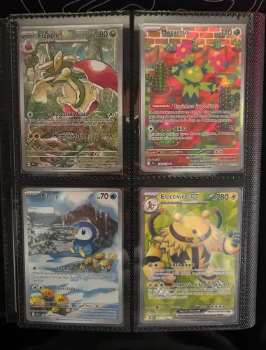 Coleção Cartas Pokémon full art e ex