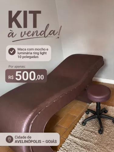 Maca estética, cílios e sobrancelhas