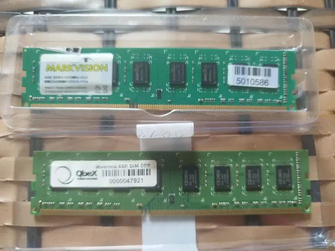 Memória ram ddr3 8 gb 2x4 1333 mhz