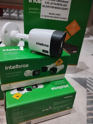Câmera HD Intelbras 159,00 por unidade