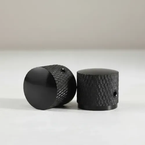 Knob Preto Baixos E Guitarras made in korea 2 Unidades