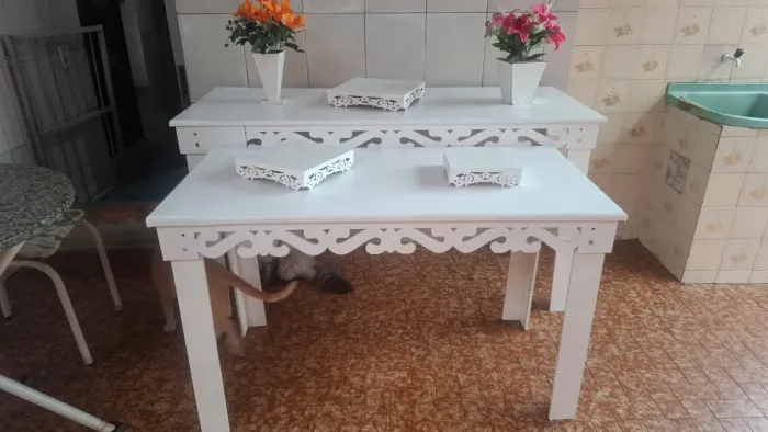 KIT MESA FESTA DECORAÇÃO MDF