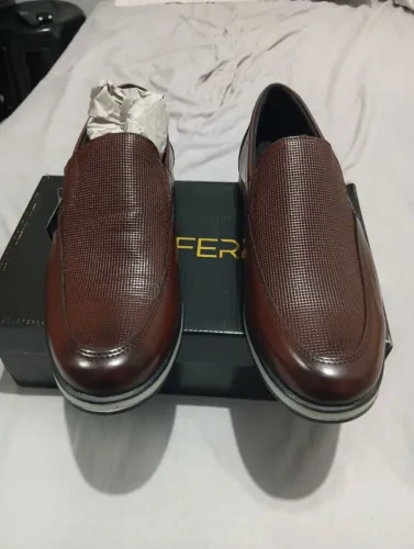 Sapato esporte fino monferrato couro legítimo 
