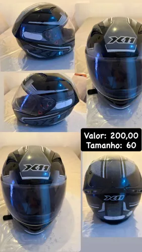Vendo capacete pra sair logo