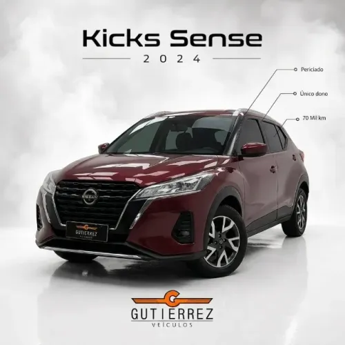 Nissan Kicks Sense 1.6 16V Flex AUT 2024