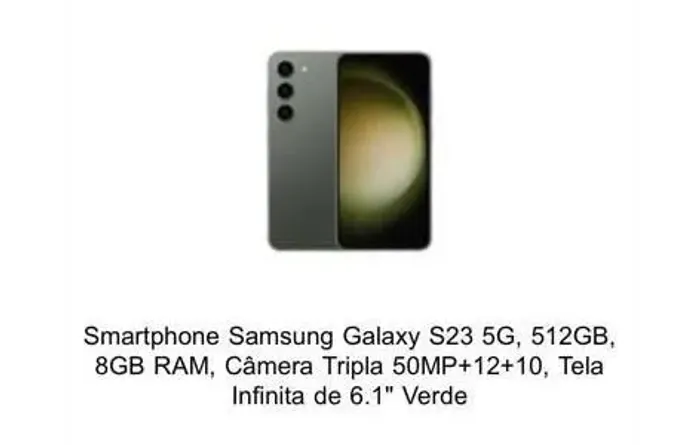 Smartphone Samsung Galaxy S23