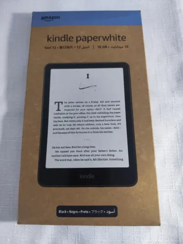 Kindle Paperwhite 12 (16 GB) - Na Caixa