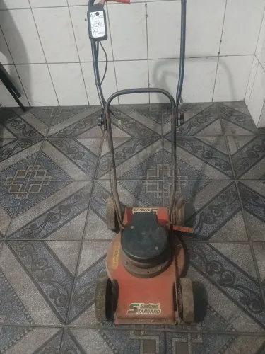CARRINHO CORTADOR DE GRAMA ELETRICO 110V