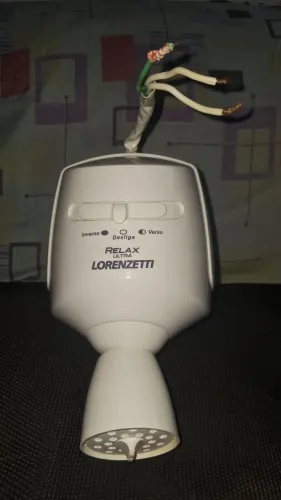 Chuveiro Relax Ultra lorenzetti 5500 w ,estado de novo