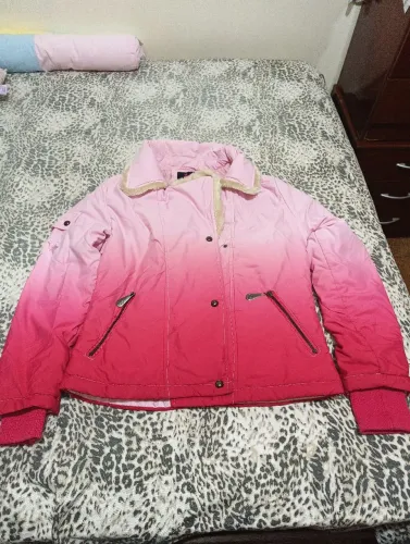 Jaqueta cor de rosa