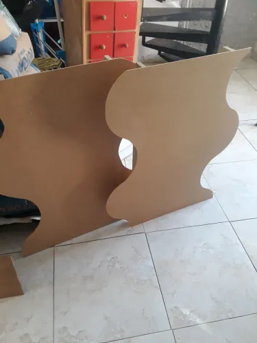 Peças para festa em MDF